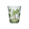 Designer Acrylic Classic Palm Tree DOF Tumbler of 4 (15oz), Premium Quality Unbreakable Stemless Acrylic Tumbler Glasses for All Purpose