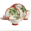 Vintage Bloom 12-Piece Dinnerware Set