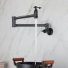 Folding faucet Pot Filler Faucet Wall Mount