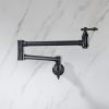 Folding faucet Pot Filler Faucet Wall Mount