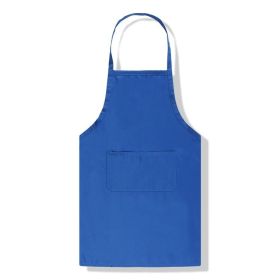 Fashion Home Kitchen Thickened Apron (Option: Blue-58X73cm)