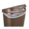 13 gal Brim Plastic Step Soft Close Lid Kitchen Trash Can