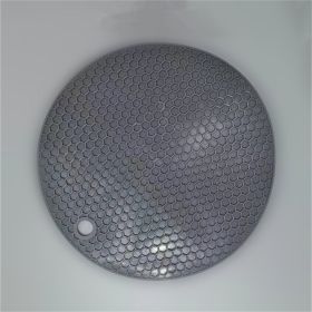 Silicone Placemat Anti-scald And Anti-slip Mat Silicone Dining Table Cushion (Option: Gray-Thickened 145MM)